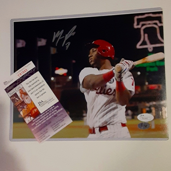 MLB Other - Autographed Photo COA